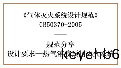 熱氣(qi)溶(rong)膠預製滅(mie)火(huo)係統(tong)的相(xiang)關(guan)消(xiao)防設計(ji)要求—四川國(guo)晉消防